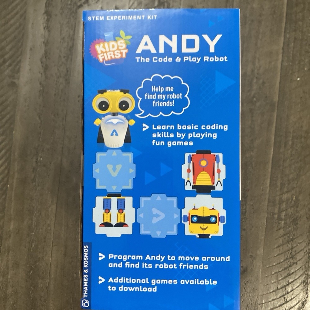 Thames & Kosmos Andy: The Code & Play Robot   Screen-Free Coding & Robotics Kit - Picture 4 of 6